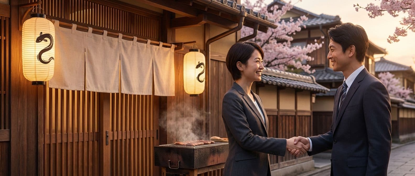 うなぎフランチャイズ加盟の流れ